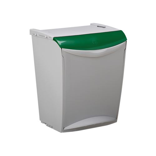 Poubelle de tri avec seau 25L BAKATRI Rossignol Vert