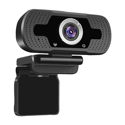 Webcam HD 1080P avec microphone d'appels vidéo PC bureau _ multicolore