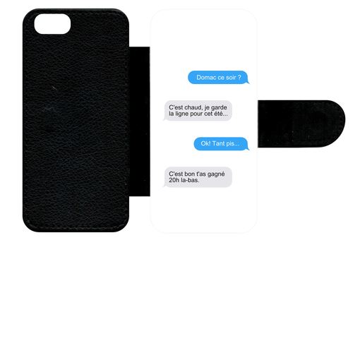 Etui À Rabat Apple Iphone Se Domac Ce Soir Messages