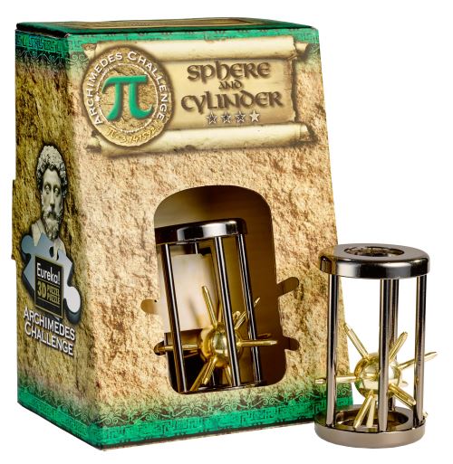 Eureka 3D Puzzle casse-tête Spere & Cylinder d'Archimède niveau 3