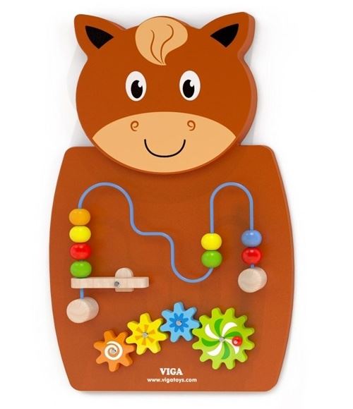 Vigatoys - Wandspeelbord - Paard