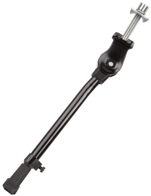 TOM standard simple 20-29 pouces réglable en aluminium noir noir
