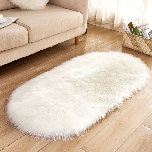 Chair Tapis Couverture souple artificielle en peau de mouton laine chaude Poilu Tapis Seat Tapis WH M_Kiliaadk222