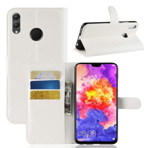 Etui Housse Portefeuille Pour Honor 8X - Blanc