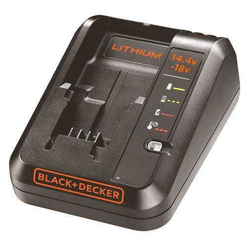 Black and Decker - Chargeur rapide 1A BLACK & DECKER