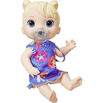 Hasbro Baby Alivepoupée bébé Sweet Sounds blond 28 cm bleu