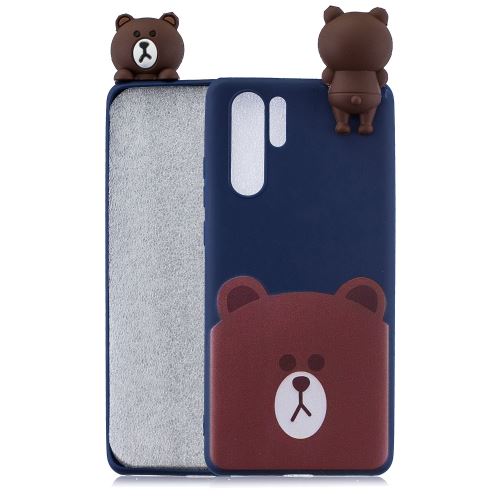 Coque en TPU 3D mignon motif poupée mignon motif d'impression douce donner pour votre Huawei P30 Pro