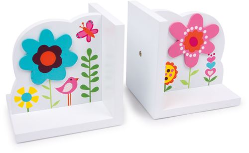 Serre-Livres «Fleur»