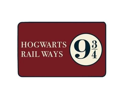 Tapis de sol Harry Potter - 9 3/4 Logo
