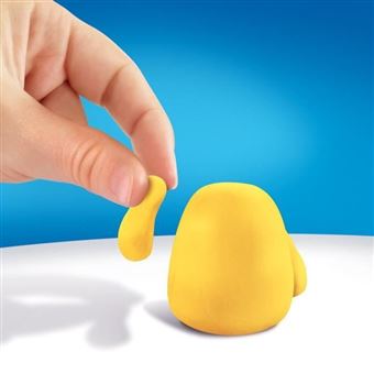 DOUGHN GO Voiture bleue et personnage en pate a modeler a creer - DP 028