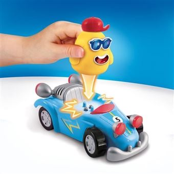 DOUGHN GO Voiture bleue et personnage en pate a modeler a creer - DP 028