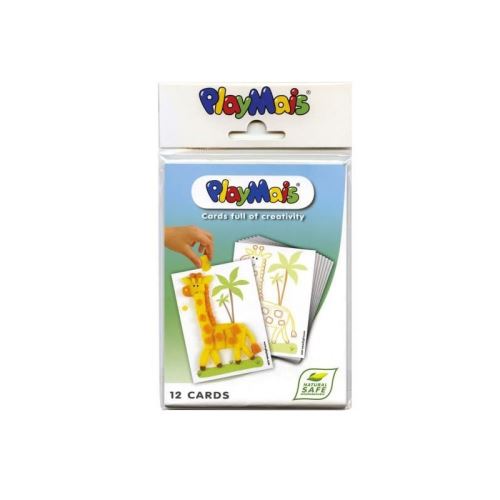 Playmais cartes a décorer 160175