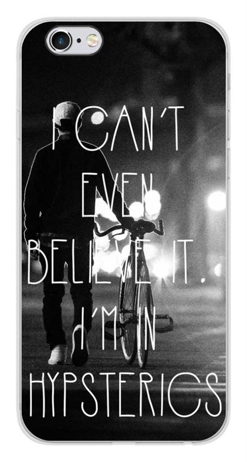 Coque en silicone imprimée compatible iPhone 6 Plus iPhone 6S Plus Hipsterics