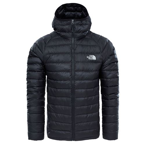 Veste Duvet Chaude à Capuche Trevail Homme Black/Black XXL
