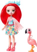 Poupée Enchantimals Fanci Flamant et Swash 15 cm