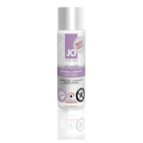 System Jo Agapé Lubrifiant Réchauffement pour Femmes 60 ml