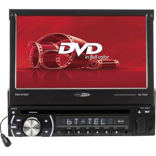 Caliber RDD575BT Radio DVD/USB/SD/MP4/AUX IN/Bluetooth Noir