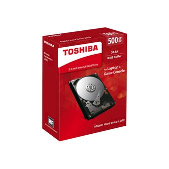 Disque dur 2.5 Toshiba MQ01ABF050 7mm 500 Go 5400 RPM 8 Mo Serial ATA II