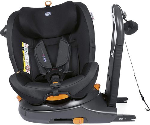 Chicco - Siège Auto Bébé Around U i-Size BebeCare - Siège-auto Pivotant - Jet black