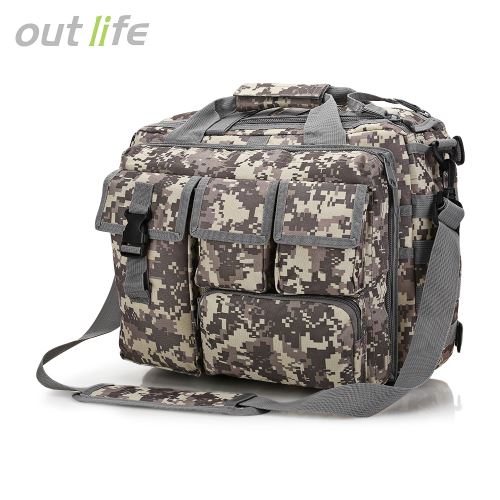 Outlife Outdoor Tablet Package Sac de messager tactique Sac à main camouflage imperméable militaire camouflage