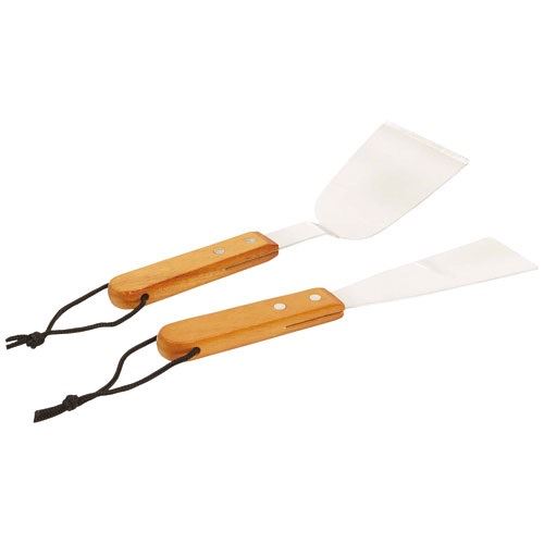 Somagic - Spatule et grattoir pour plancha - Acier - Petit - Image 2