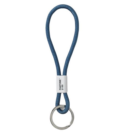 Pantone porte-clés 18 cm nylon bleu