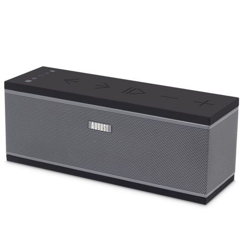 August WS150 - Enceinte 10W WiFi Multiroom & Bluetooth - Airplay DLNA - Spotify tunein Tidal Pandora - Avec Radiateur Passif