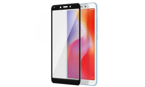 Verre protecteur écran 3D intégral Redmi 6/6A noir