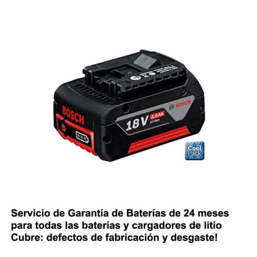 Batterie et Chargeur Bosch - 1 Batterie Li Ion 18 V-Li 4Ah - 1.600.Z00.038