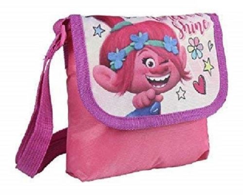 Cerda sac à bandoulière Trolls 1 litre multicolore/fuchsia