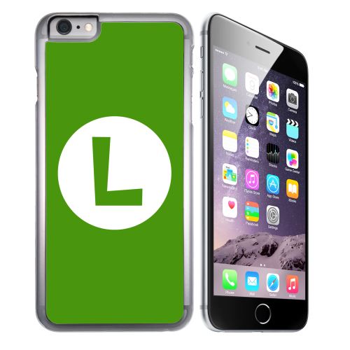 Coque pour iPhone 6 Plus et iPhone 6S Plus mario logo luigi