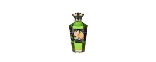 Huile chauffante aphrodisiaque (Parfum : Thé vert bio)