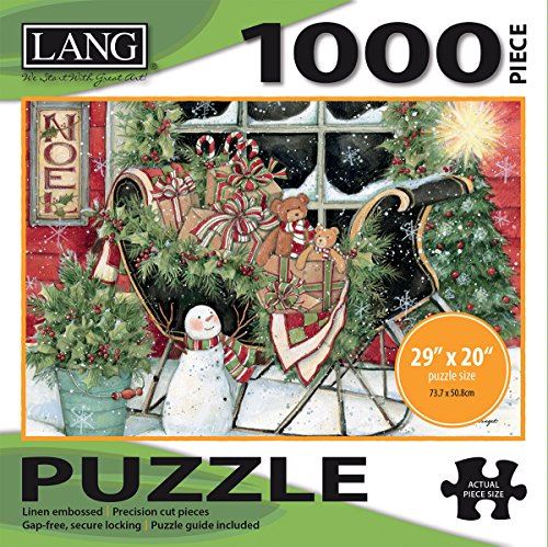 LANG - 1000 Piece Jigsaw Puzzle - Santa's Sleigh