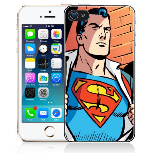 Coque pour iPhone 5C superman comics