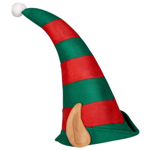 bonnet lutin elfe a pompon avec oreille adulte noel feutrine fete