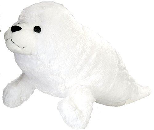 Wild Republic Jumbo Harp Seal Plush, Peluche Géante, Peluche Jouet, Cadeaux pour enfants, 30 Pouces