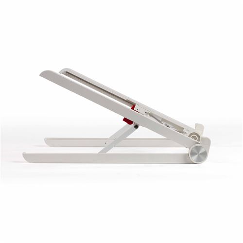 LIVOO Feel good moments Support pliable pour ordinateur portable Blanc