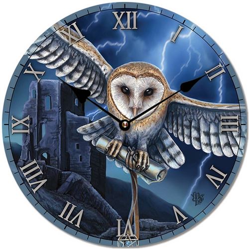 Horloge Chouette par Lisa Parker 30 cm
