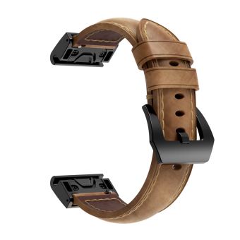 19€43 sur Remplacement Quick Fit cuir Bracelet bande pour Garmin Fenix ​​5X  / 5X plus - Montre connectée - Achat & prix