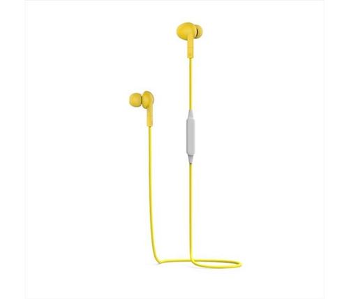Pantone Pt-we001y - Casque Filaire. Bluetooth. Jack 3.5 autonomie 5 h - Jaune