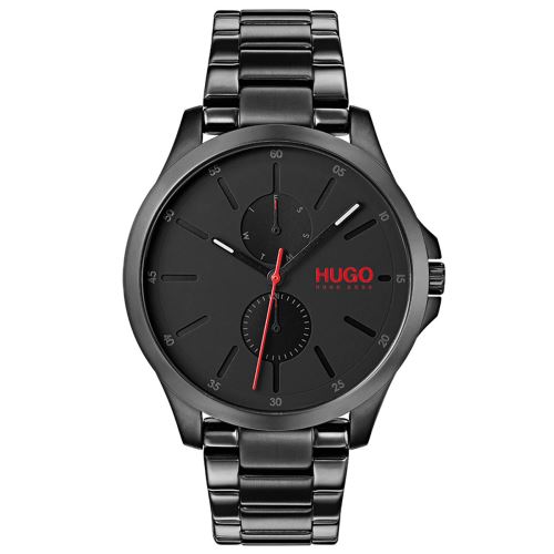 Montre HUGO en Acier Noir - 1530028