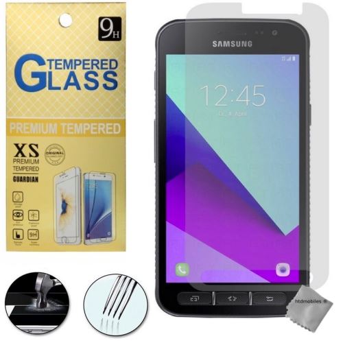 Film de protection verre trempe transparent pour Samsung Galaxy Xcover 4S