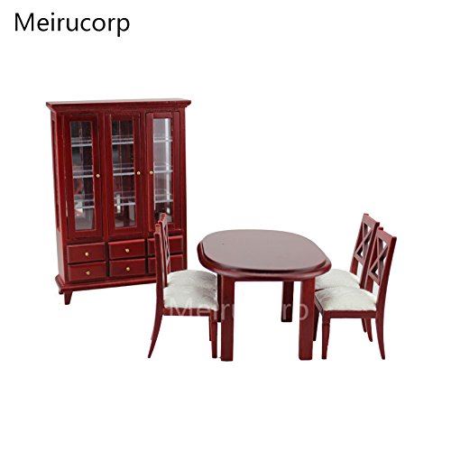 112th Miniature Scale Beautiful Admirable Excellent Carved Dining Room Kit