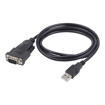 Cablexpert UAS-DB9M-02 - Câble USB / série - USB (M) pour DB-9 (M) - 1.5 m - noir - 1