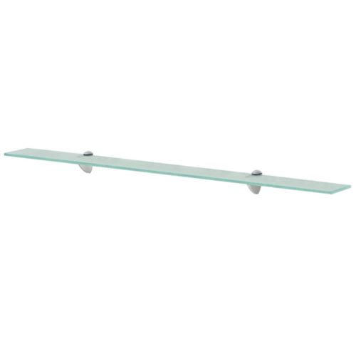 VidaXL Étagère murale Étagère en verre Fond en verre étagère en verre étagère de salle de bain Verre 100 x 10 cm 8 mm