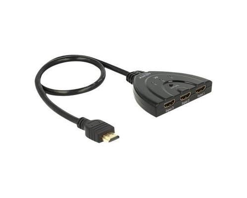 DeLOCK HDMI UHD Switch 3 x HDMI in > 1 x HDMI out 4K