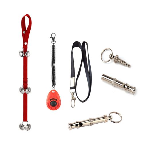Comparer les prix de Sifflet Cloches pour Chien dressage de Professionnel Kit - Rouge