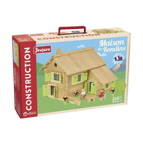 JEUJURA Maison en rondins - 240 pieces