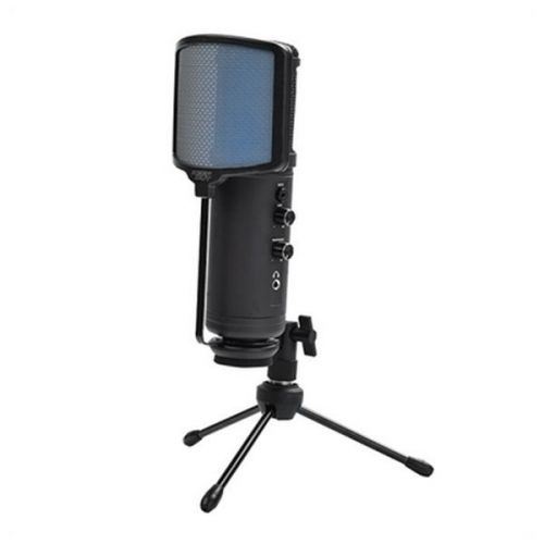 Microphone de Bureau KEEP OUT XMICPRO USB Streaming LED Noir