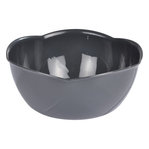 saladier fleur 30cm anthracite
